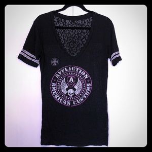 Affliction burnout shirt